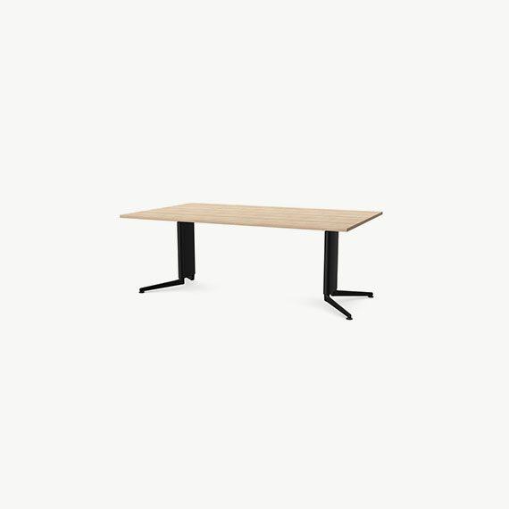 ALP2012RC Ad-Lib Rectangular Meeting Table - 2000mm x 1200mm x 740mm