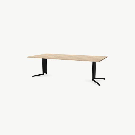 ALP2412RC Ad-Lib Rectangular Meeting Table - 2400mm x 1200mm x 740mm