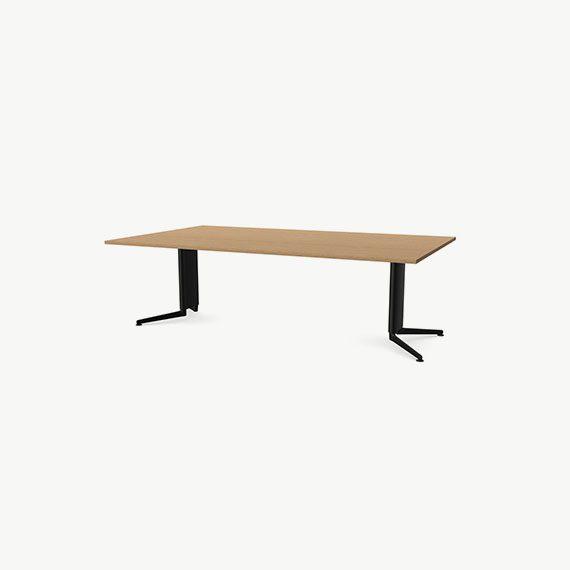 ALP2414RC Ad-Lib Rectangular Meeting Table - 2400mm x 1400mm x 740mm