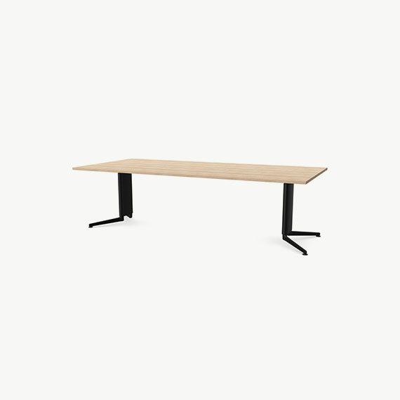 ALP2612RC Ad-Lib Rectangular Meeting Table - 2600mm x 1200mm x 740mm