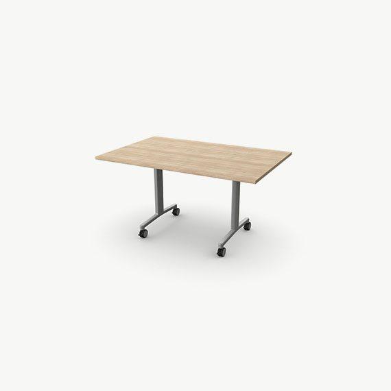 ARI1409RC Array Rectangular Collaborative Table - 1400mm x 900mm - Gas Assisted Lift