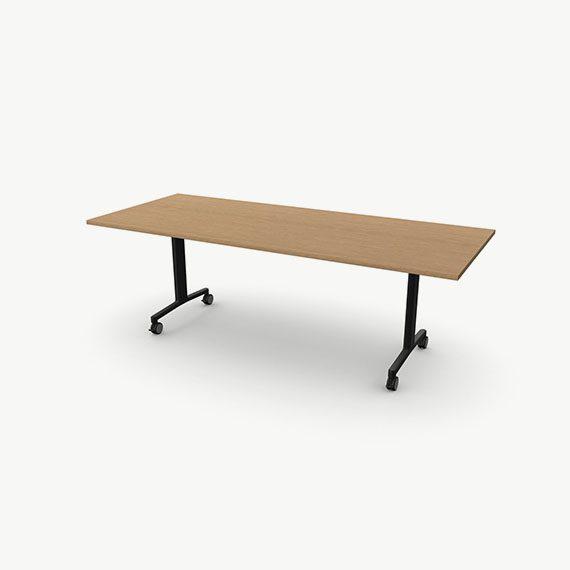 ARI2209RC Array Rectangular Collaborative Table - 2200mm x 900mm - Gas Assisted Lift