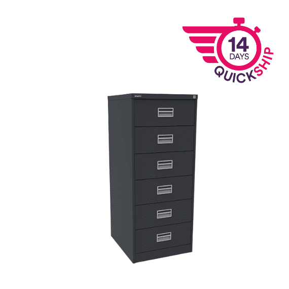 6 Drawer A5 Card Index Cabinet