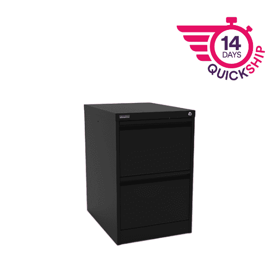 A4 Midi Filing Cabinet - Two Drawer