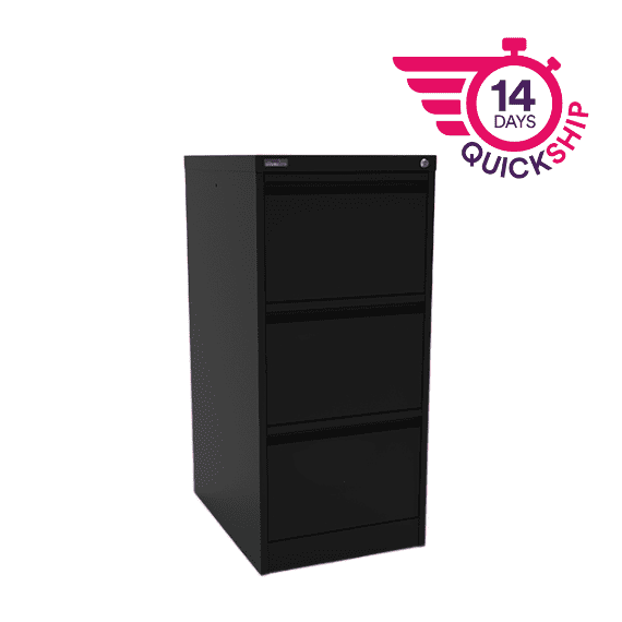 M:Line Filing Cabinet - Three Drawer Foolscap
