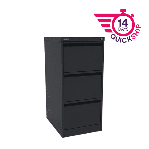 A4 Midi Filing Cabinet - Three Drawer