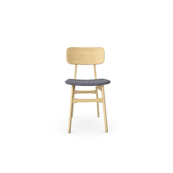 VERDCS Verge Chair with Upholstered Seat Pad