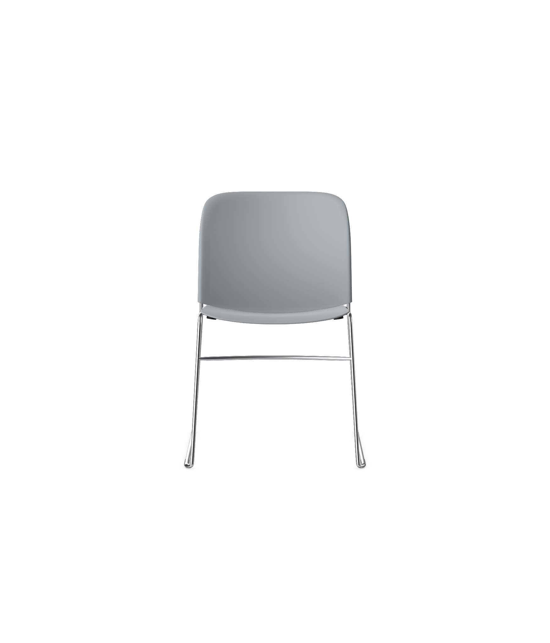 HSP4045 Densiti Stacking Chair With Plastic Seat and Back with No Arms