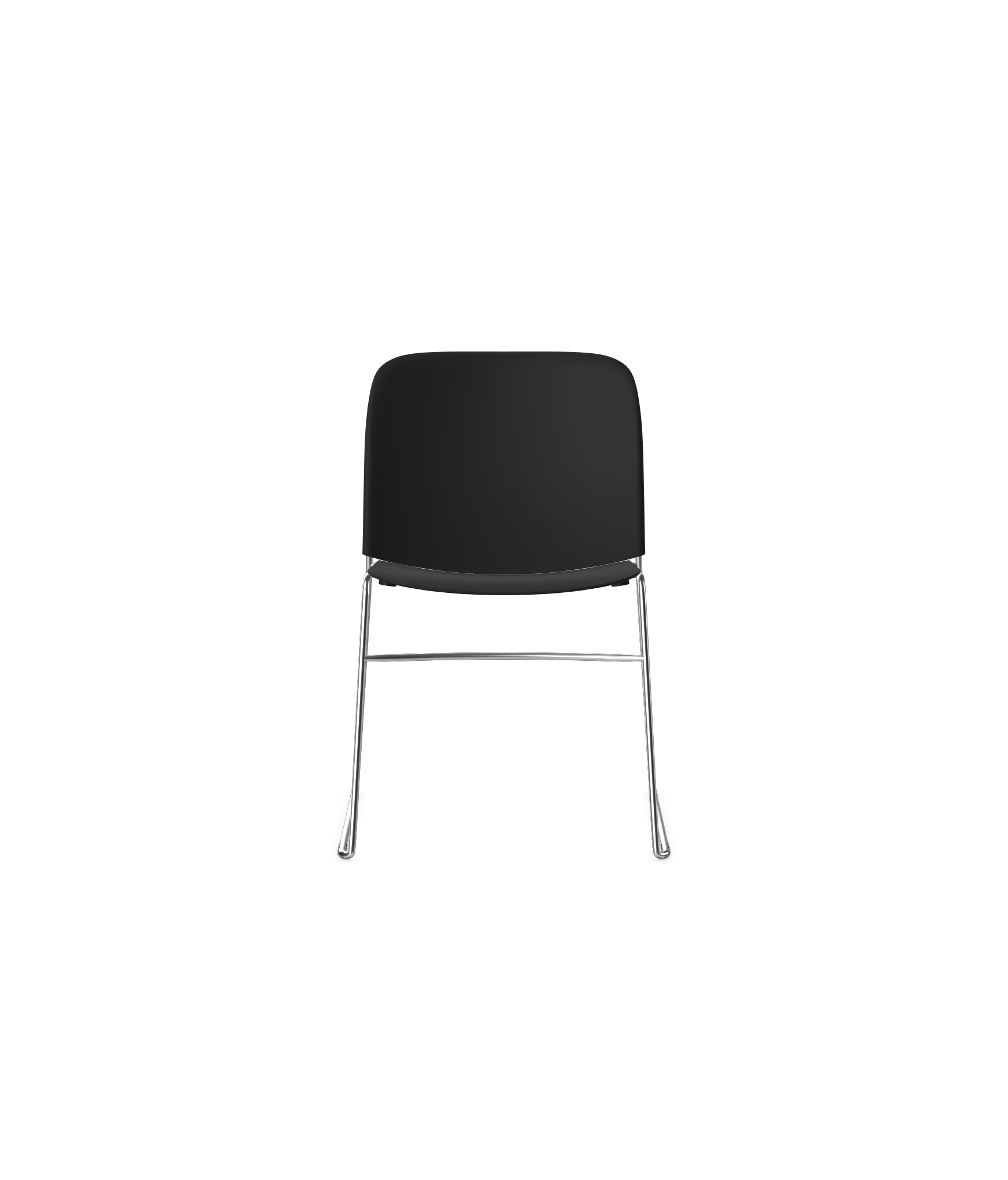 HSP4045 Densiti Stacking Chair With Plastic Seat and Back with No Arms