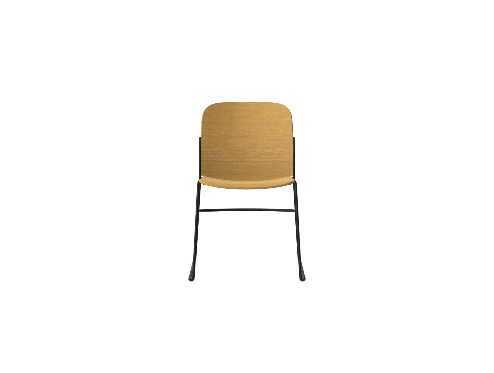 HSW405 Densiti Stacking Chair With Wood Seat and Back Without Arms*