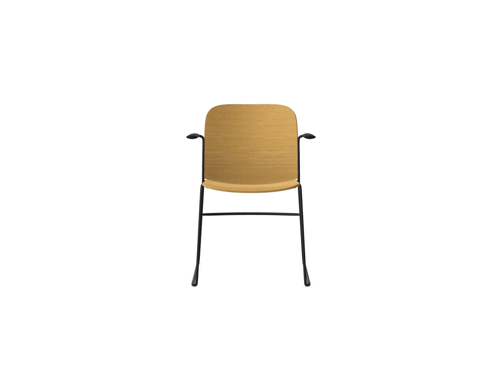 HSW405A Densiti Stacking Chair With Wood Seat and Back with Arms*