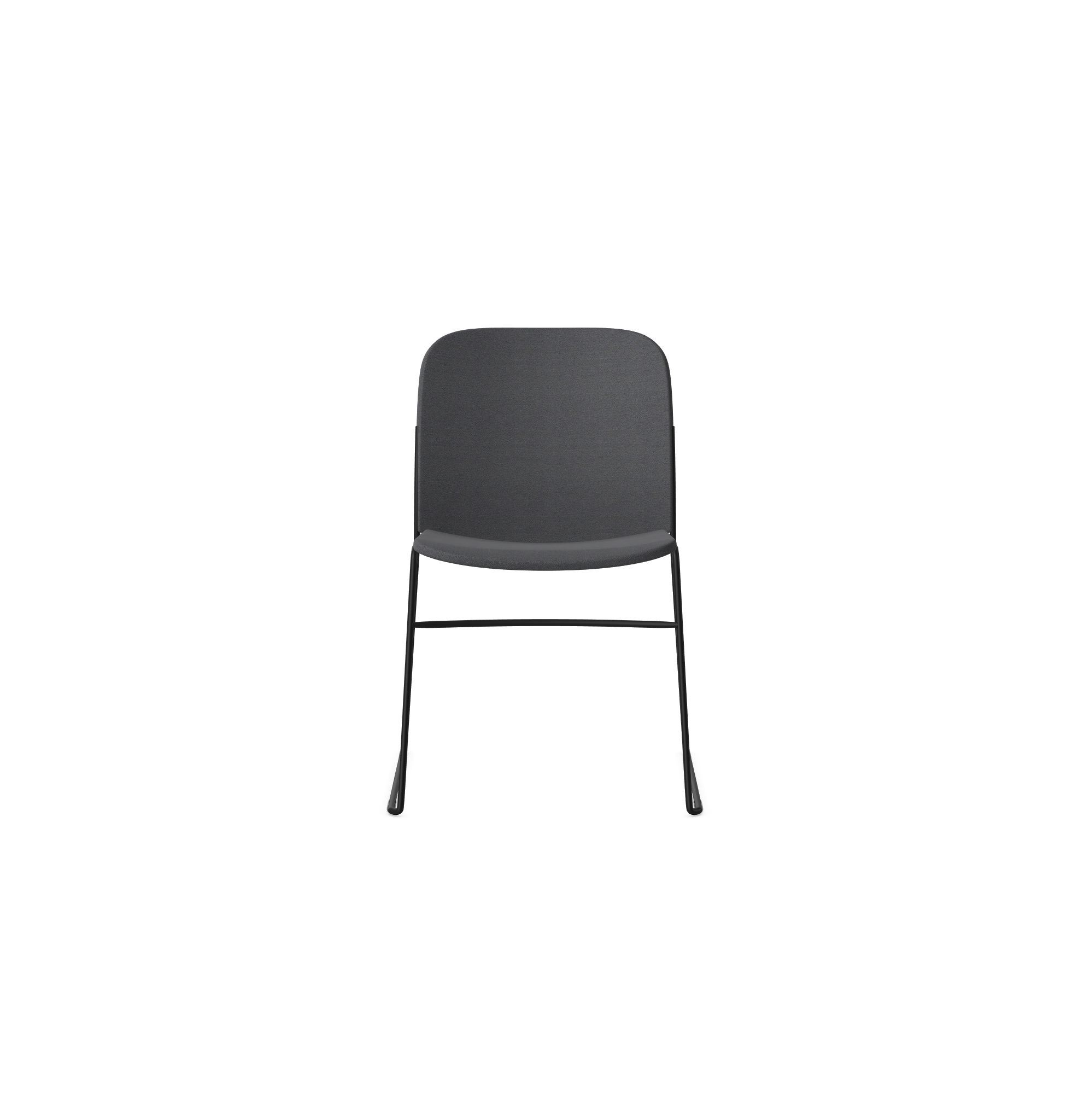 HSW415 Densiti Stacking Chair With Upholstered Seat and No Arms*