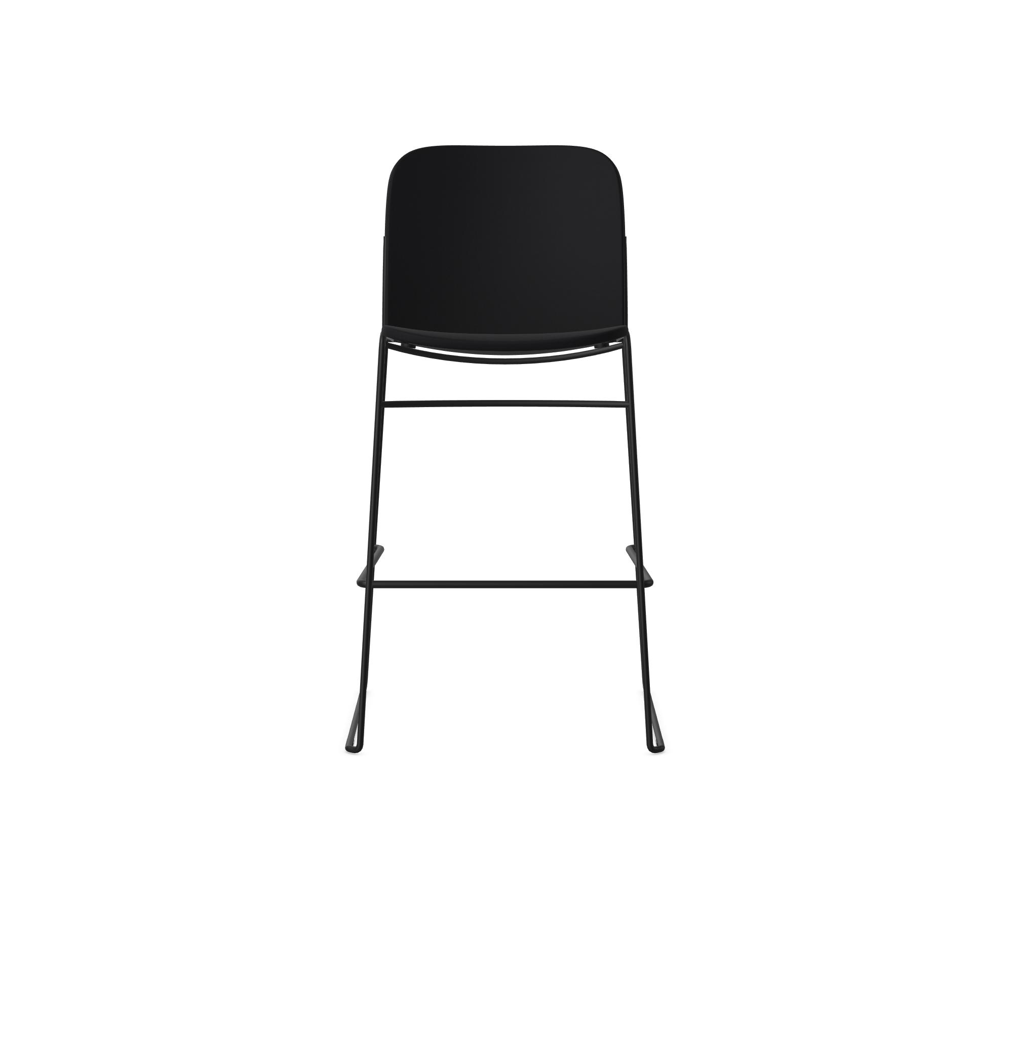 HSW435 Densiti Stool Fully  Upholstered with No Arms