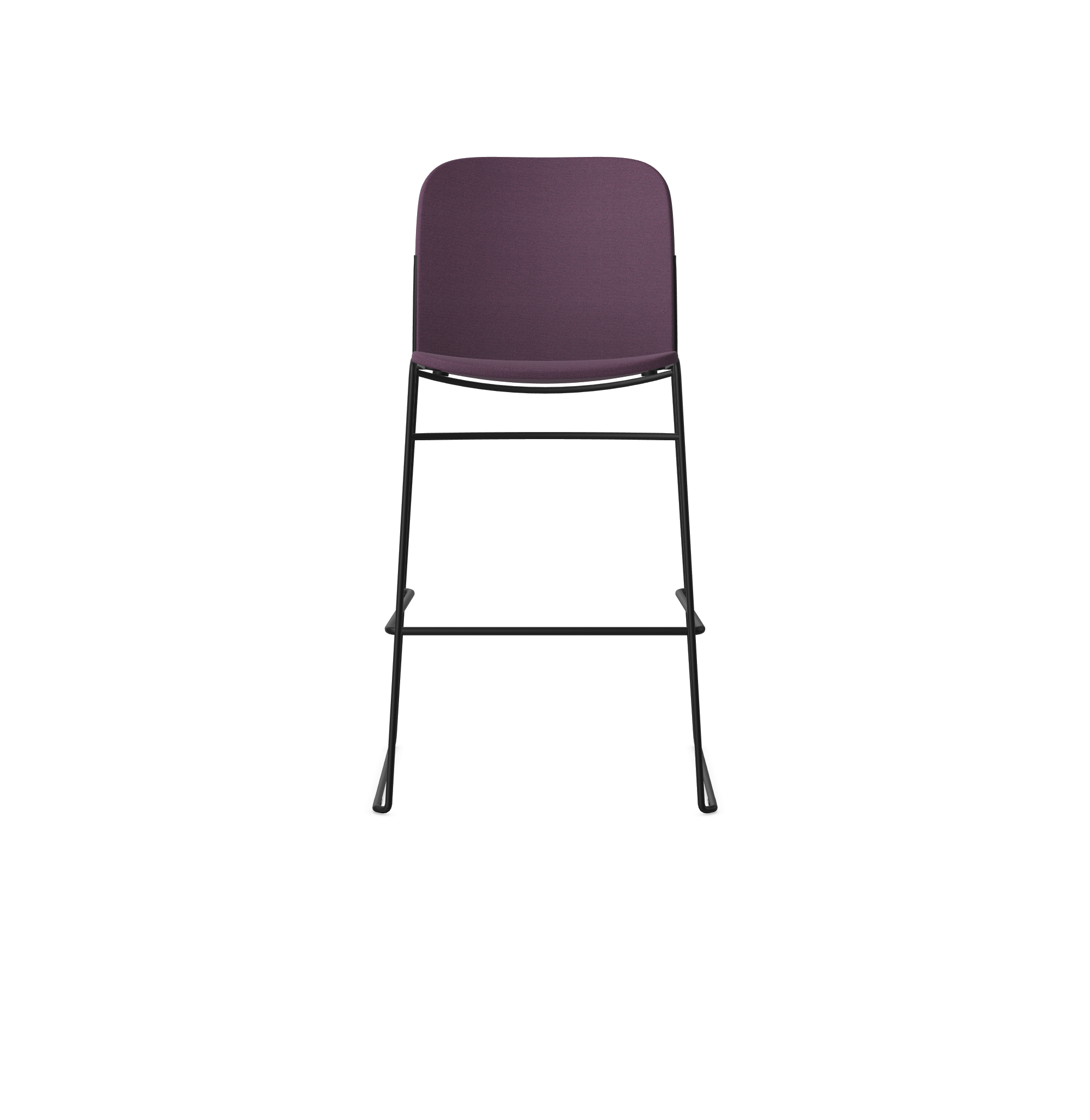 HSW435 Densiti Stool Fully  Upholstered with No Arms