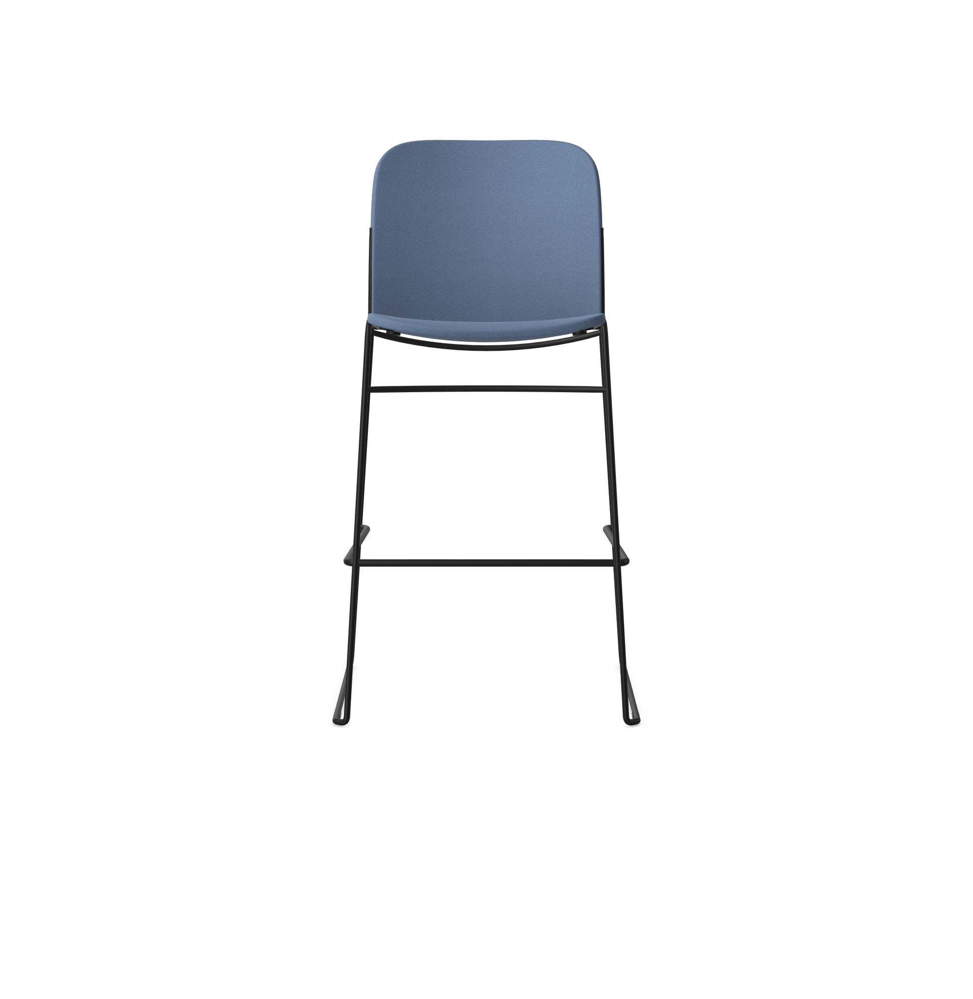 HSW435 Densiti Stool Fully  Upholstered with No Arms
