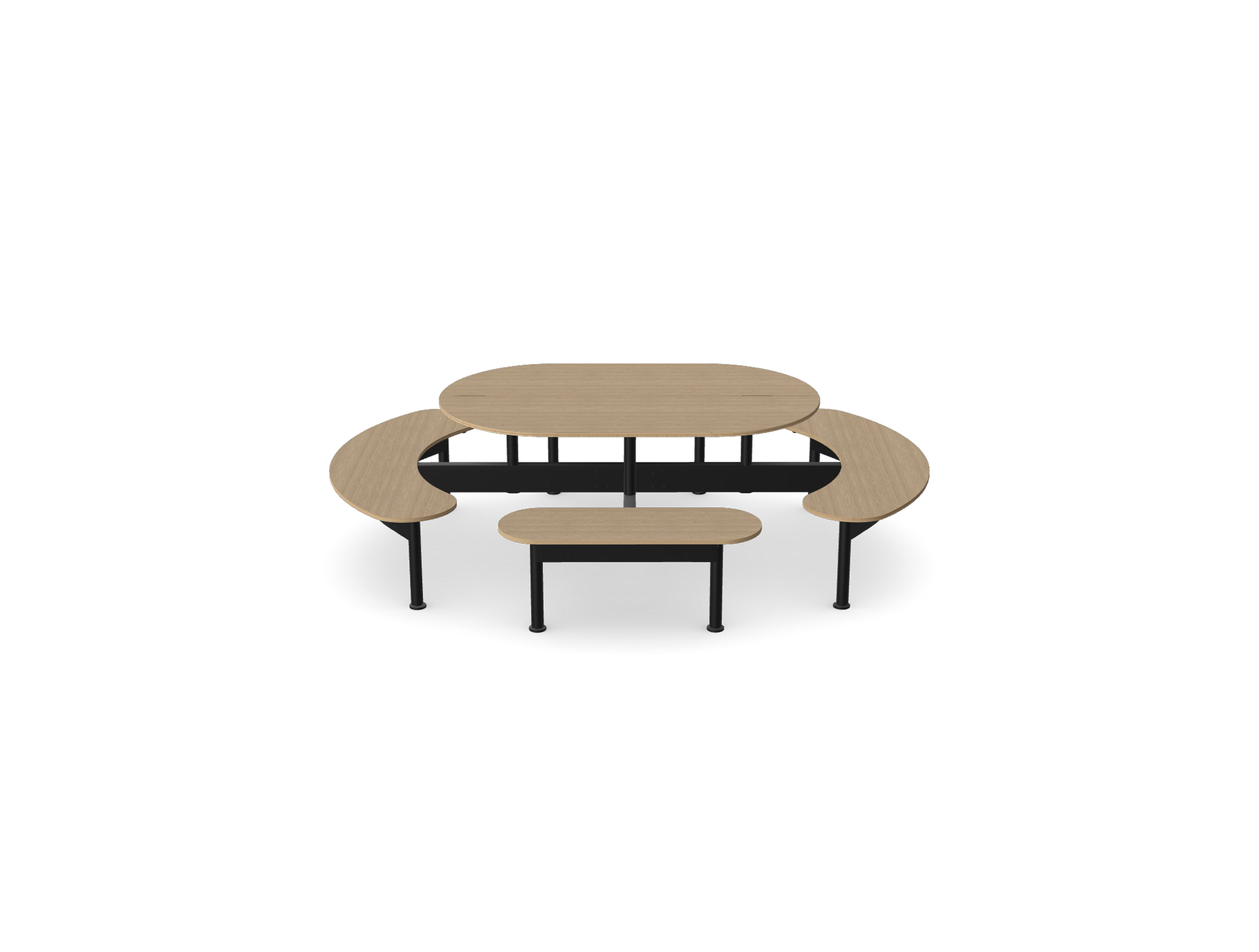 TOMOI Tibo Eight Person Mid Oblong Indoor Table.