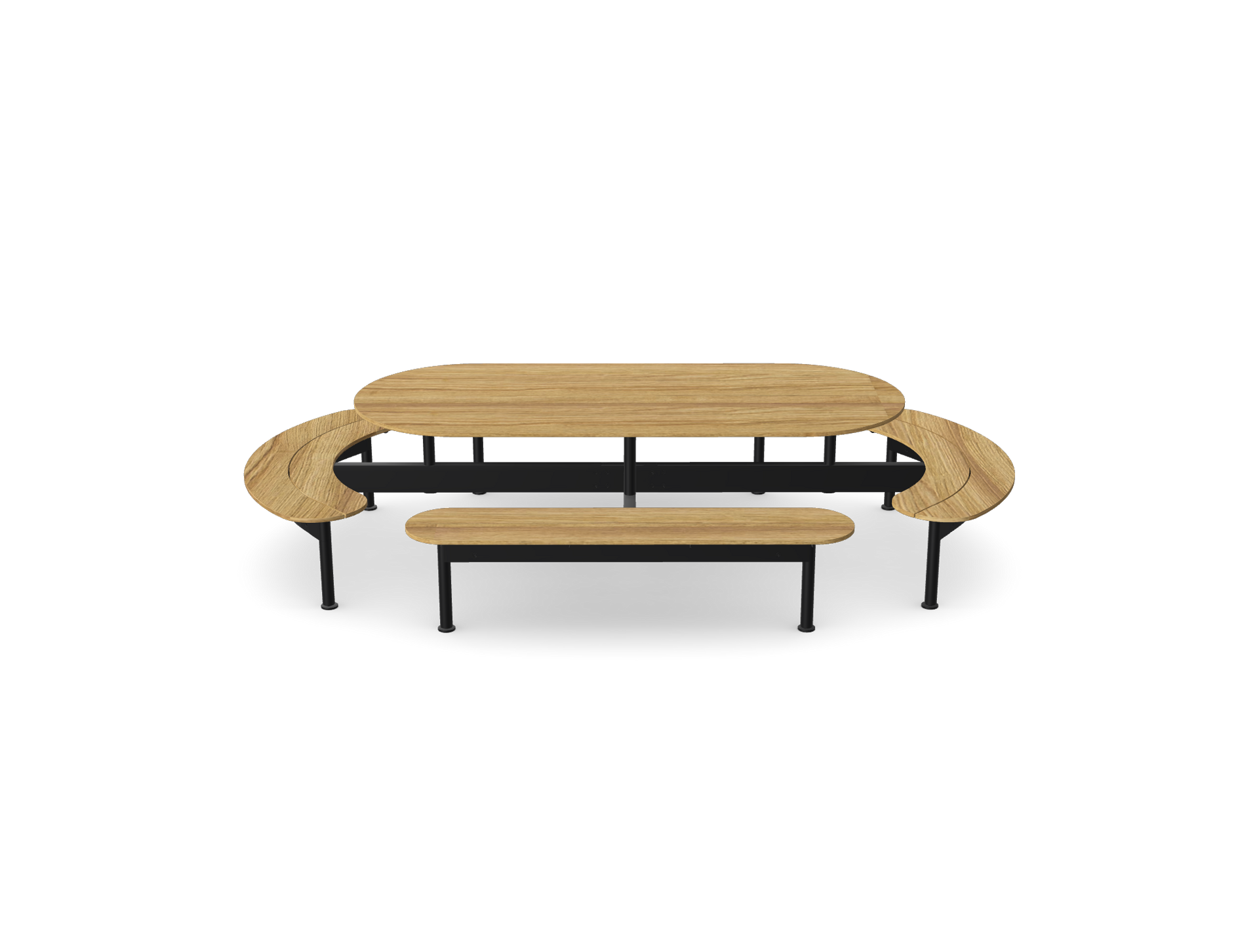 TOLO Tibo Twelve Person Large Oblong Outdoor Table.