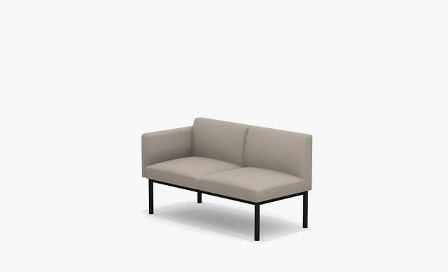 MX02RH Two Seat Sofa With Right Hand Arm