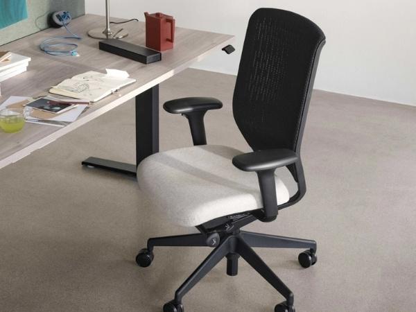 Evolve 2 Membrane Back, Upholstered Seat Task Chair