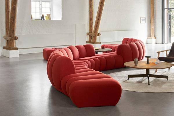 Aura Lounge Modular Concave Sofa - more configurable units available on request