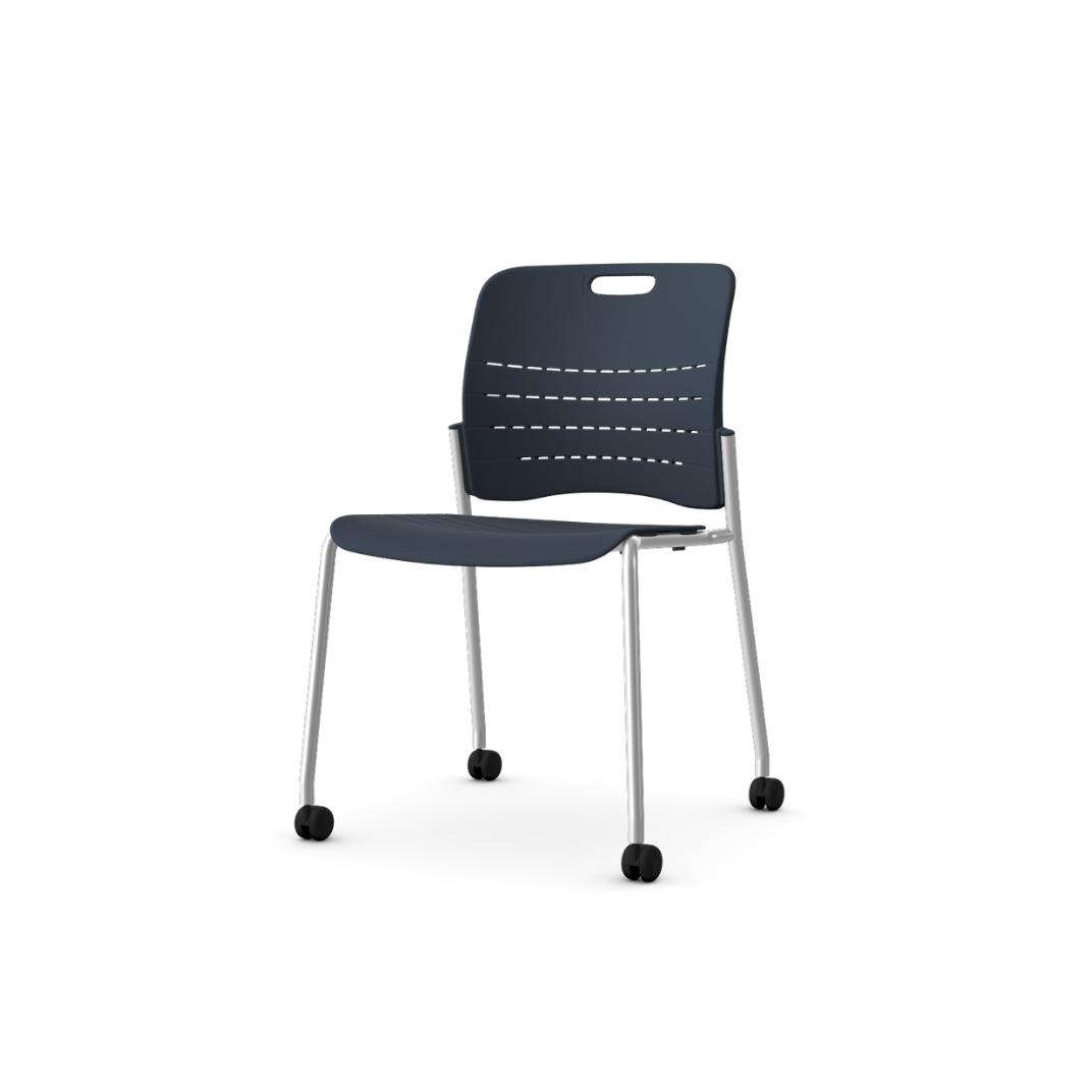 Jonny Plastic Chair With Castors