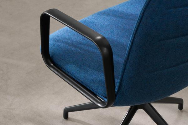Kaya Armchair, 4 Star Swivel Base