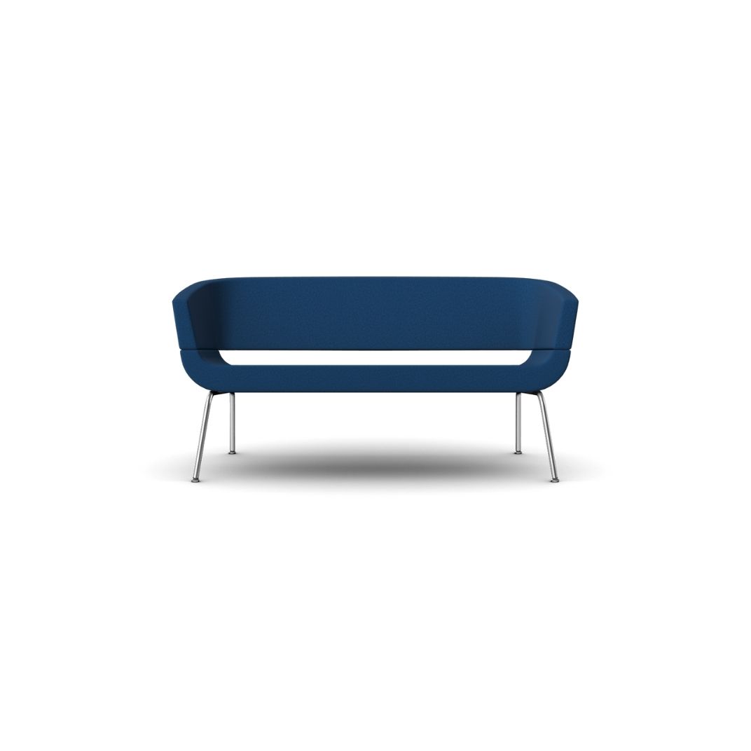 A822 - Allermuir Lola Sofa With Tubular Frame