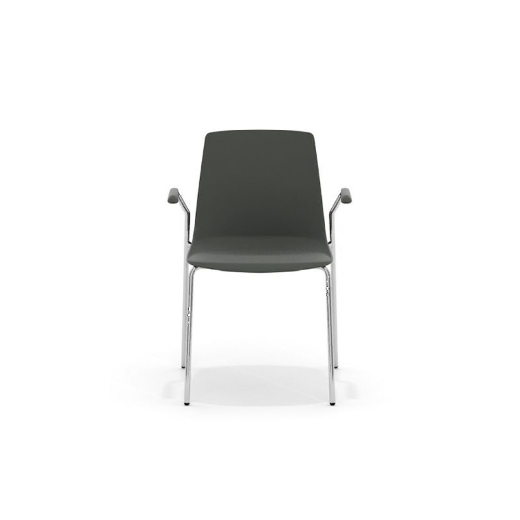 ARL10A Arlo Side Chair 4 Leg Arm Frame