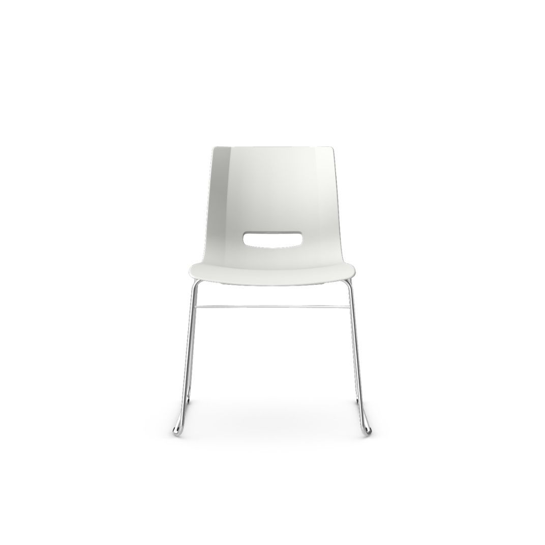 CS1 Casper Side Chair with Skid Base