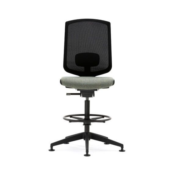 FLX2840D Freeflex Mesh Stool With Black Components