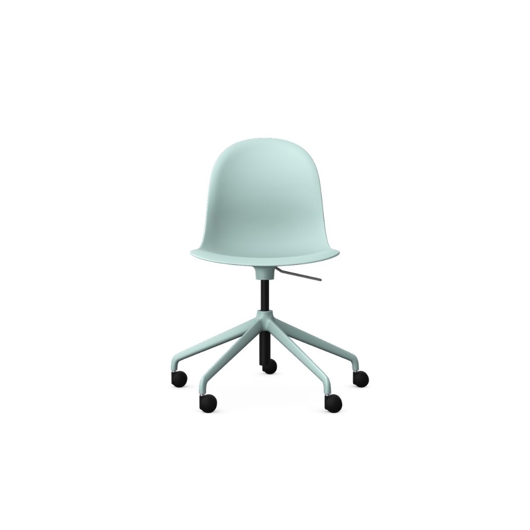 KIN105 - Kin Side Chair, 5 Star Swivel Base
