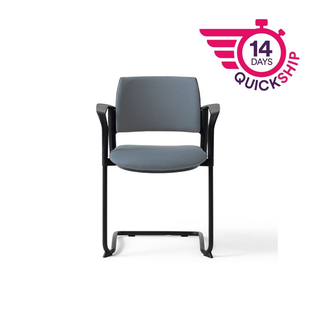 KS6A Kyos With Arms Cantilever Fully Upholstered
