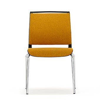 ADL7 Ad-Lib Four Leg Fully Upholstered Chair Without Arms