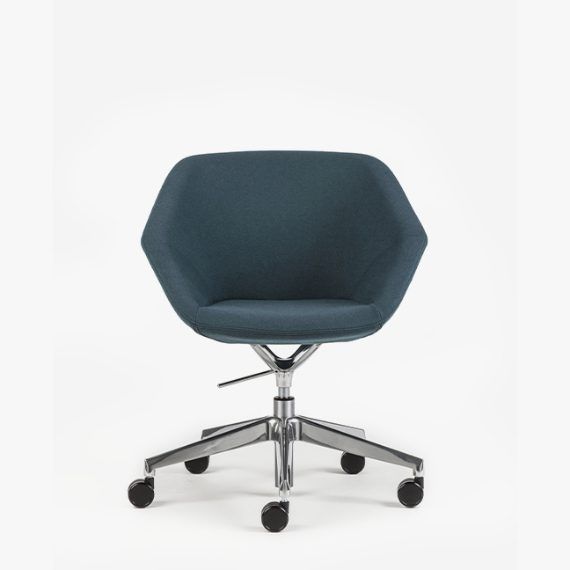 CLR50 Clara Side Chair on a 5 Star Base