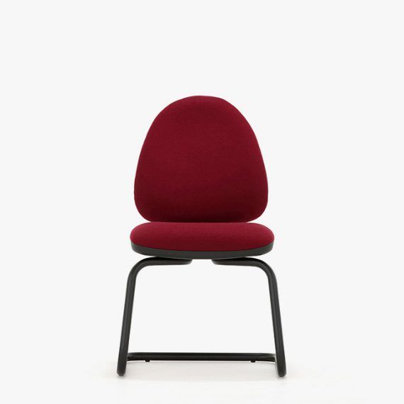 M20V Mercury Visitor Chair No Arms, Medium back*