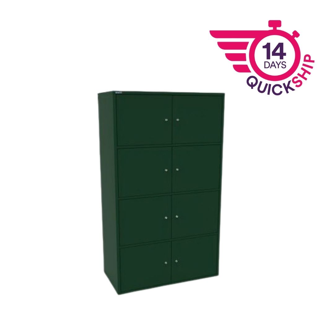 PM170PC8SDD - M:Line Eight Personal Lockers with Lock