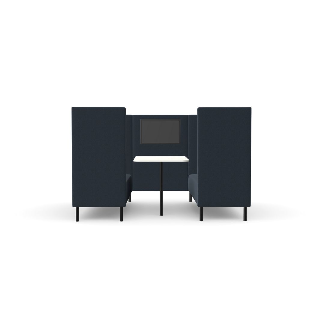 CONS6M Converse Station 6 Seater with media