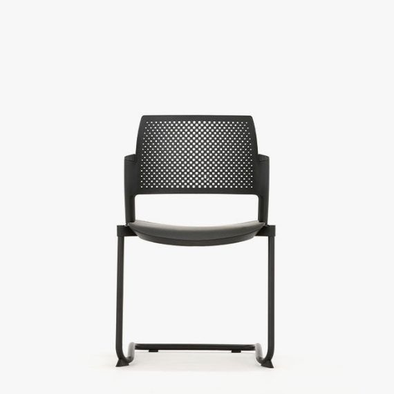 KS4 Kyos No Arms Cantilever Plastic Seat and Back*