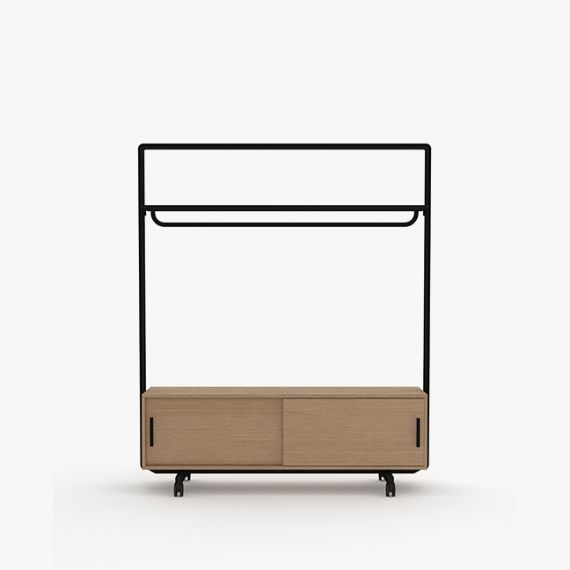 AW2016CHSL Adapt Wall 3 Shelf Unit and 4 Drawer Storage Unit