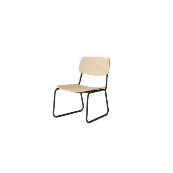 ANTLCU.NA.SK Antalya Lounge Chair with Skid Base
