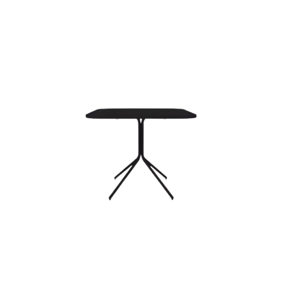 FNT.90SR.BK Font Table - 900mm x 900mm x 740mm