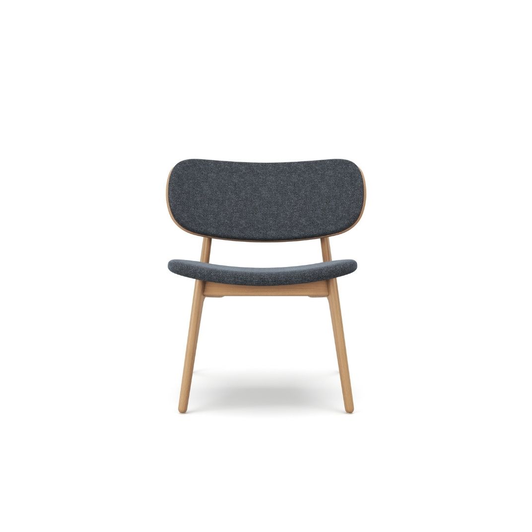 PLC012 PLC Lounge Chair with Upholstered Shell