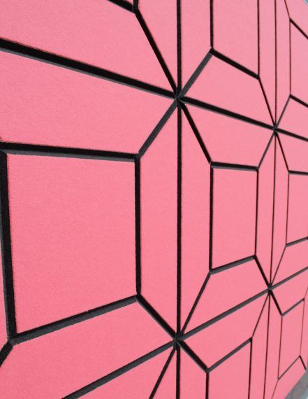 ORADUALV  Allsfar V Cut Acoustic Wall Coverings - Dual Fabric 12mm