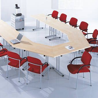 HP7T3 - Senator Harley Pivot 30° Degree Trapezoidal Table