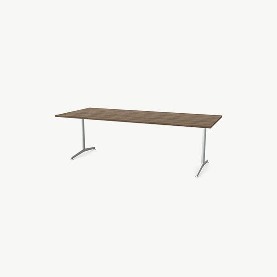 ALP2410RC Ad-Lib Rectangular Meeting Table - 2400mm x 1000mm x 740mm