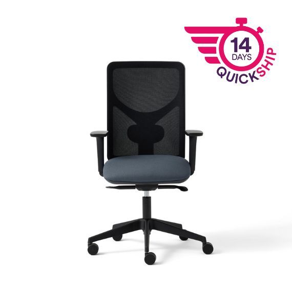 PPM90HA Pluto Plus Mesh Height Adjustable Arms Mesh Back Sychronised Mechanism