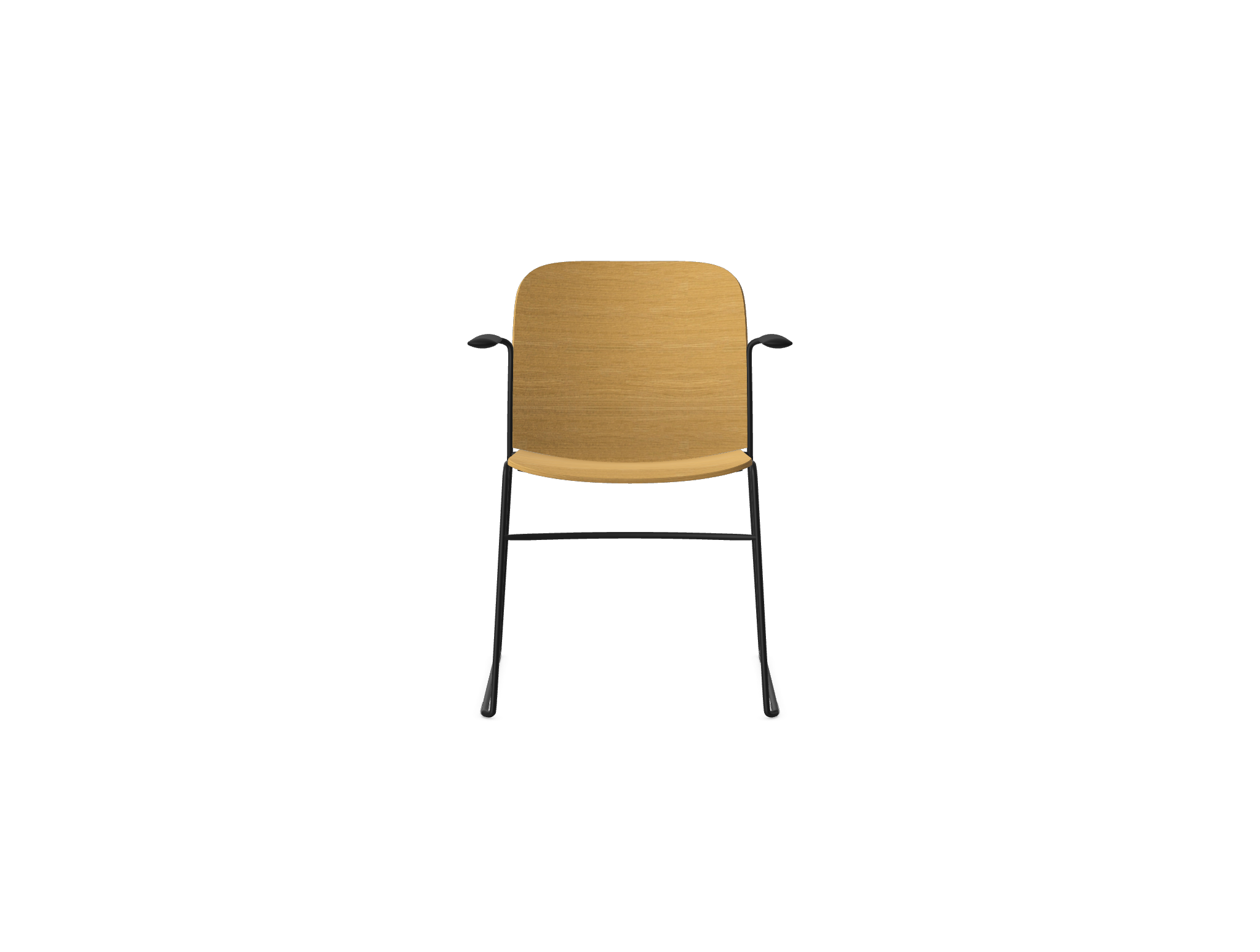 HSW405A Densiti Stacking Chair With Wood Seat and Back with Arms*