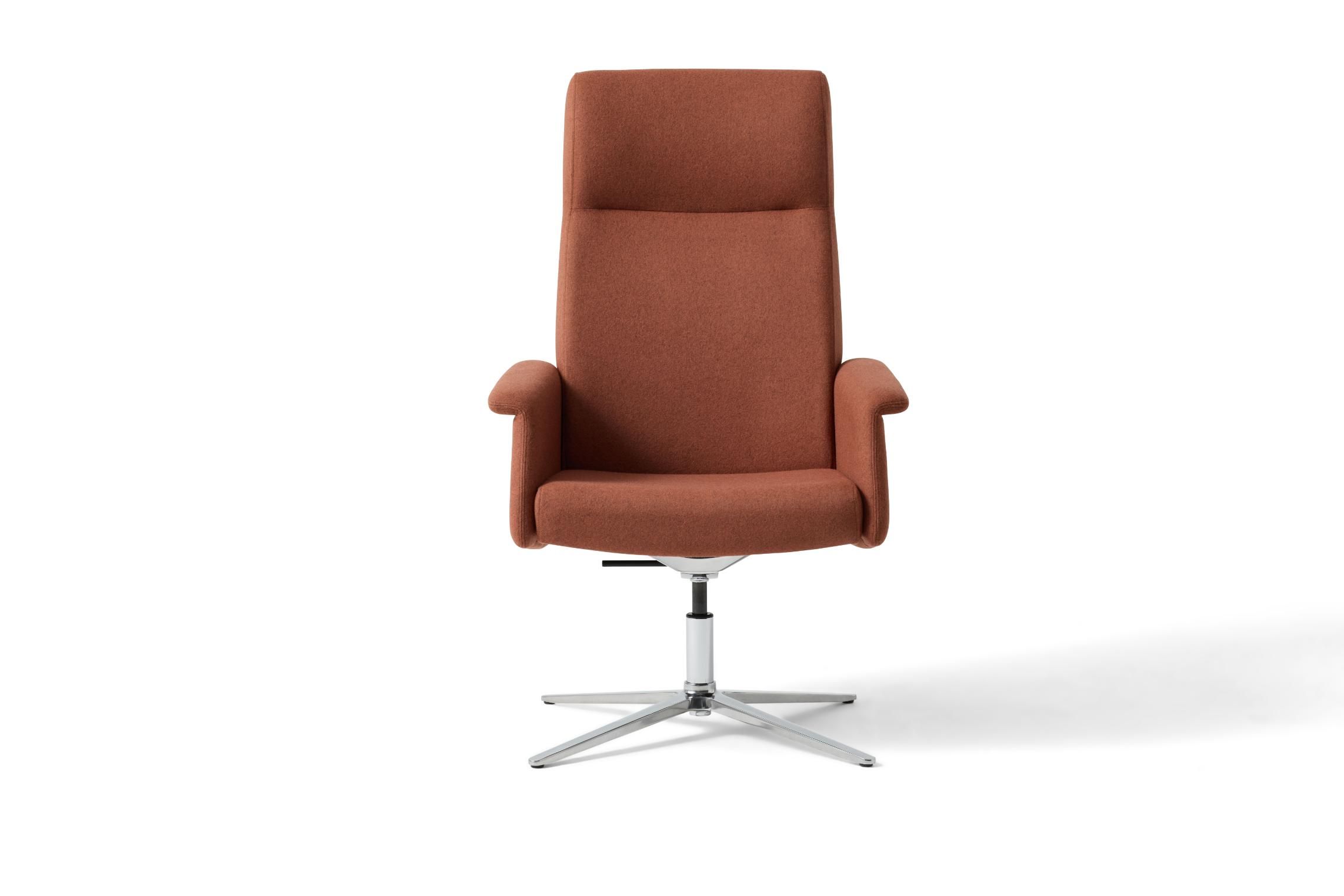 TNK02 Tonik Fixed Arms High Back Lounge Chair