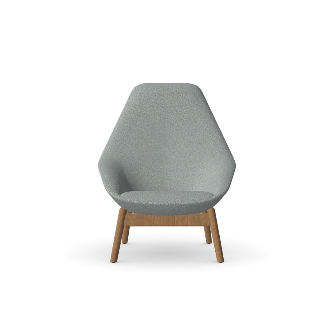 FMG1403 Famiglia Lounge Chair With Wooden Frame