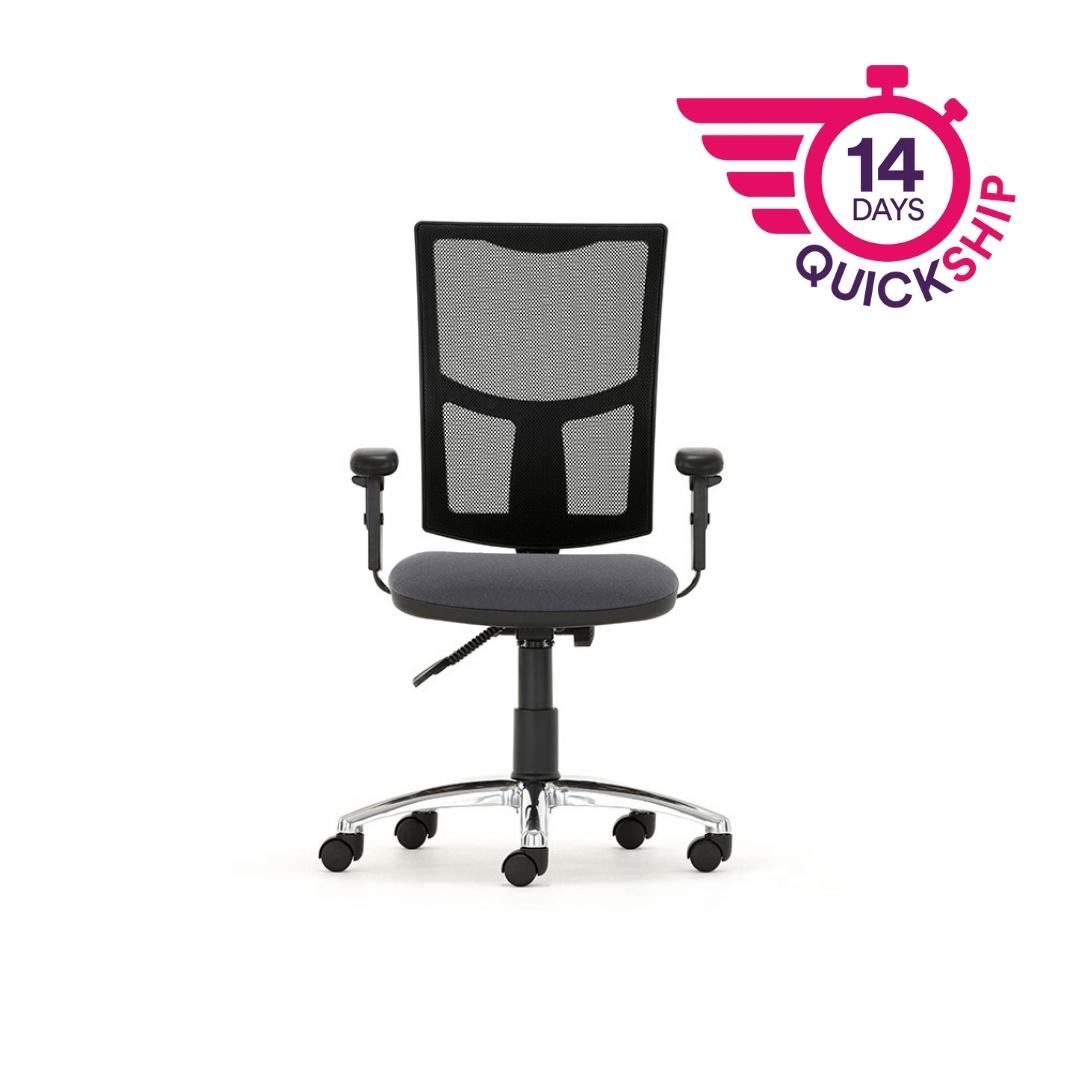 M100HA Mercury Mesh, Height adjustable arms, Standard Mechanism